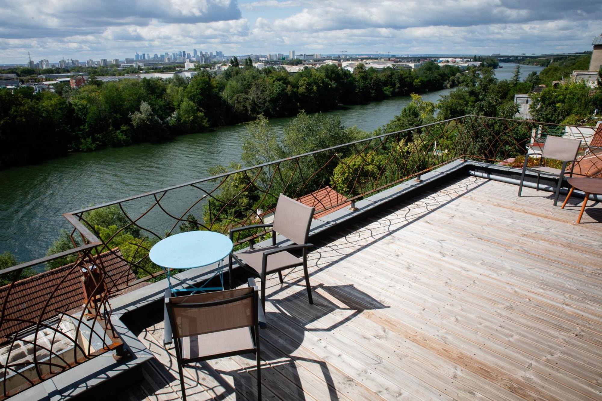 L'Atelier Sur Seine Acomodação com café da manhã Épinay-sur-Seine Exterior foto